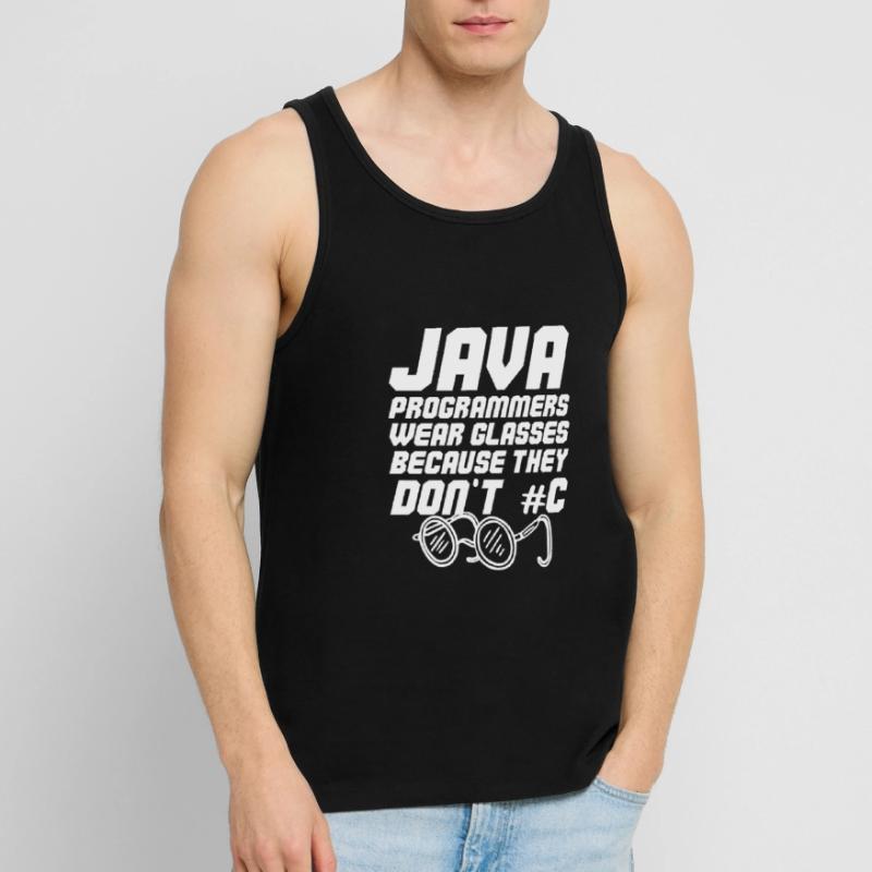 Cooler Java-Programmierer Männer Premium Bio Tank Top