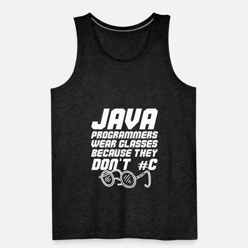 Programmeur Java sympa Débardeur bio Premium Homme