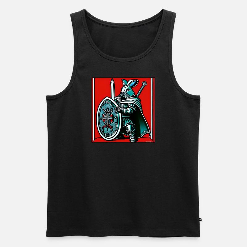 Make Easter Great Again I - Männer Premium Bio Tank Top - Schwarz
