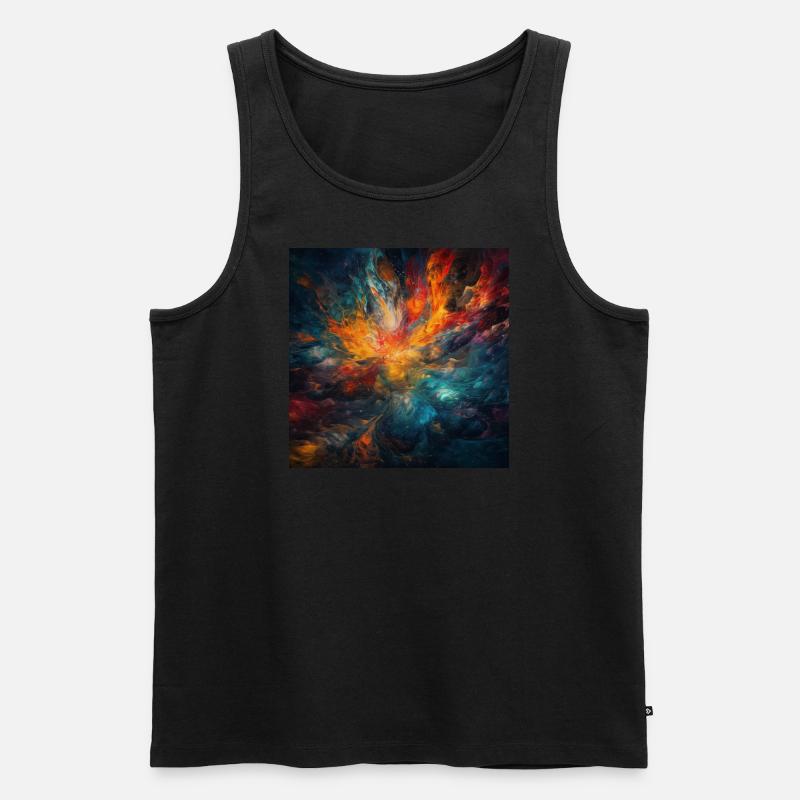 Dancing in the Dark 5 - Männer Premium Bio Tank Top - Schwarz