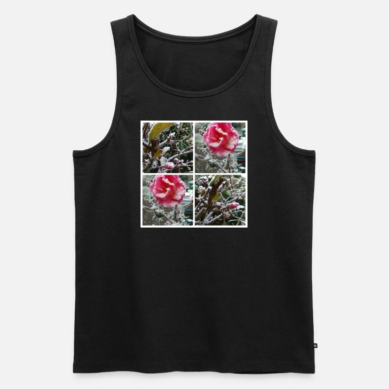 20171202 213512 COLLAGE - Männer Premium Bio Tank Top - Schwarz