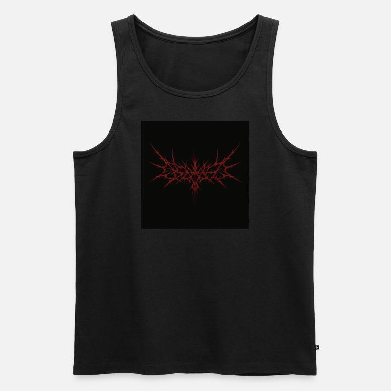 versuh - Männer Premium Bio Tank Top - Schwarz