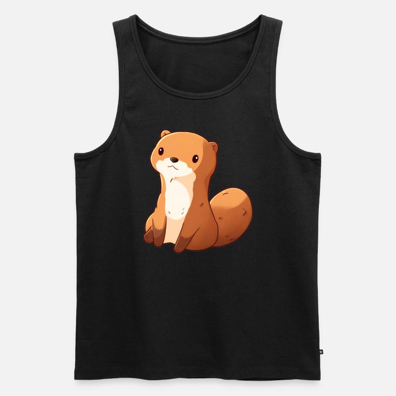 Mungo - Männer Premium Bio Tank Top - Schwarz