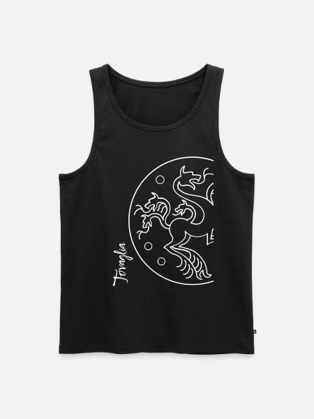 Chimera 03 - Männer Premium Bio Tank Top - Schwarz