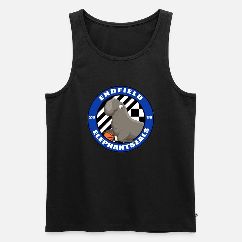 Endfield Elephant Seals - Männer Premium Bio Tank Top - Schwarz