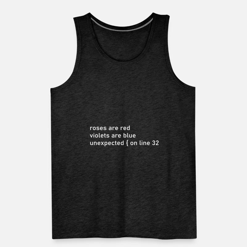Lustiger Spruch Programmieren Informatiker Coder Männer Premium Bio Tank Top