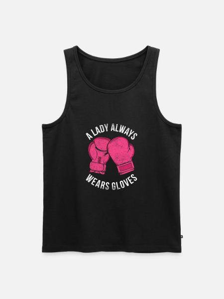 Muay Thai - Männer Premium Bio Tank Top - Schwarz