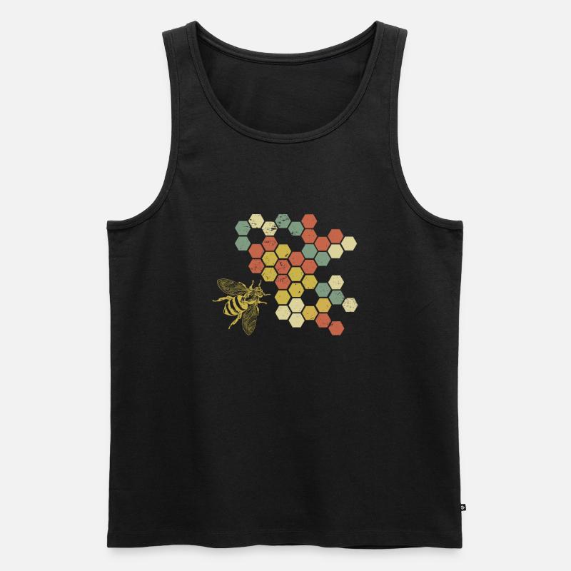 Imker - Männer Premium Bio Tank Top - Schwarz