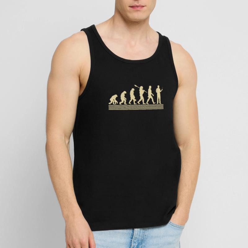 Évolution de l’enseignant du secondaire Débardeur bio Premium Homme