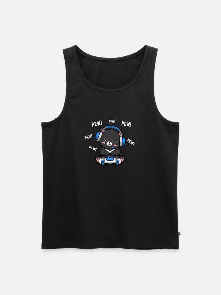 Taiwan - Men's Premium Organic Tank Top - black