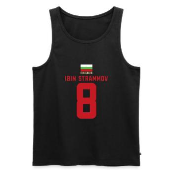 Sauf Trikot Fußball Partyurlaub Thekenmannschaft - Männer Premium Bio Tank Top - Schwarz - Vorne - AI Model Male 178 light (178cm)