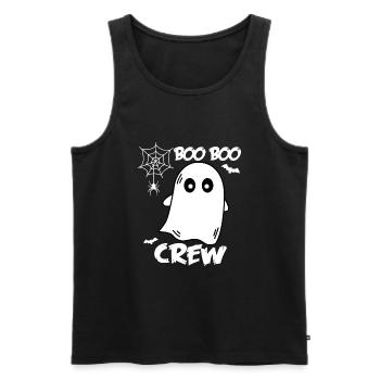 Boo Boo Crew Krankenschwester Shirts Halloween Krankenschwester Shirts - Männer Premium Bio Tank Top - Schwarz - Vorne - Michal (187cm)