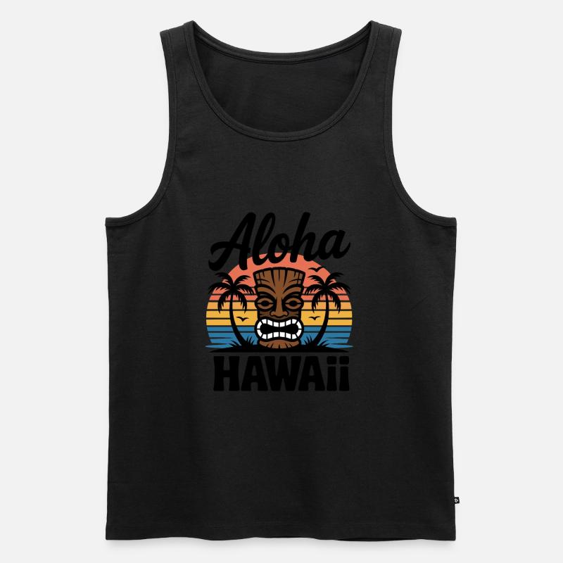 Aloha Strand - Männer Premium Bio Tank Top - undefined