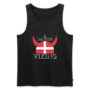 viking - Débardeur bio Premium Homme - noir - Devant - Michal (187cm)