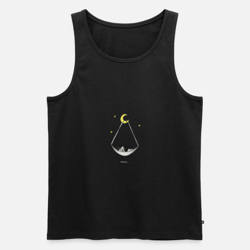 Nacht Geschichte - Männer Premium Bio Tank Top - undefined