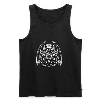 So Goth I'm Dead - Männer Premium Bio Tank Top - Schwarz - Vorne - AI Model Male 178 light (178cm)