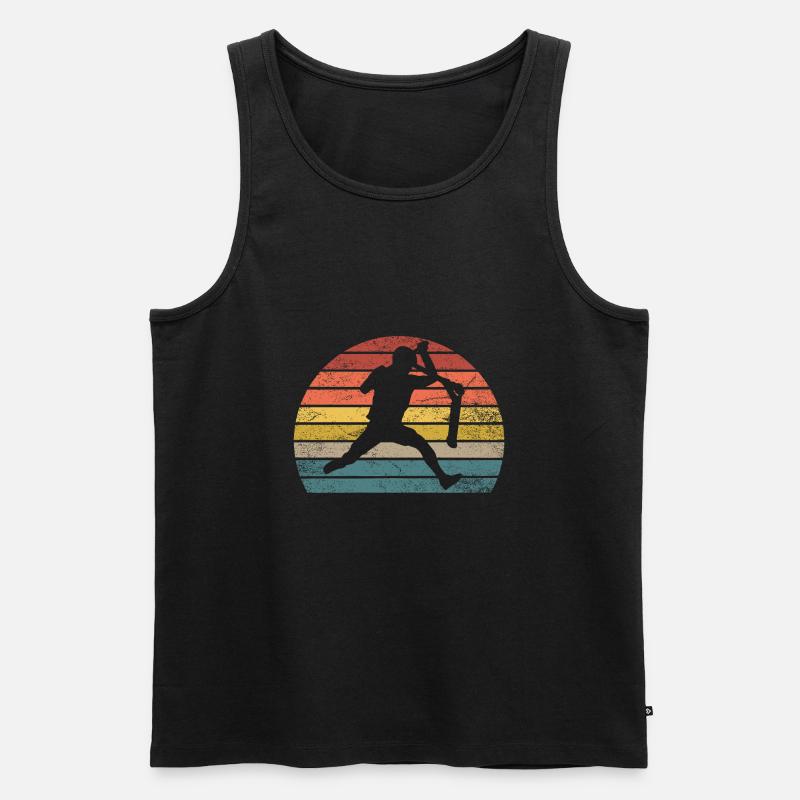 Scooter Stunt - Männer Premium Bio Tank Top - Schwarz