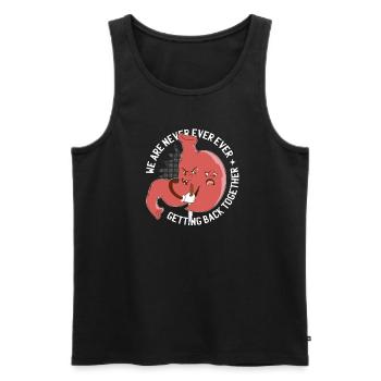 Gastric sleeve gastrectomy Sleeve gastrectomy - Men's Premium Organic Tank Top - black - Front - Michal (187cm)