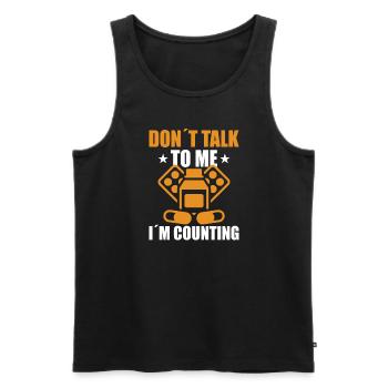 Funny pharmacist-pharmacy-technician-pharmacy - Men's Premium Organic Tank Top - black - Front - Michal (187cm)