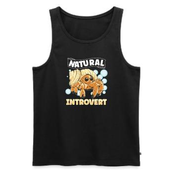 Hermit Crab Crabbing Crab Whisperer Crab Hunting - Männer Premium Bio Tank Top - Schwarz - Vorne - AI Model Male 178 light (178cm)