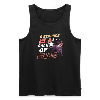 Rodeo Bull Riding Livestock Show Farmer Cattle - Männer Premium Bio Tank Top - Schwarz - Vorne - Michal (187cm)