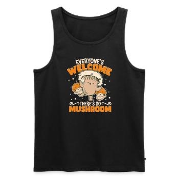 Morels Mushroom Picker Mushroom Farmer Mushroom - Männer Premium Bio Tank Top - Schwarz - Vorne - AI Model Male 178 light (178cm)