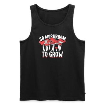Morels Mushroom Picker Mushroom Farmer Mushroom - Männer Premium Bio Tank Top - Schwarz - Vorne - AI Model Male 178 light (178cm)