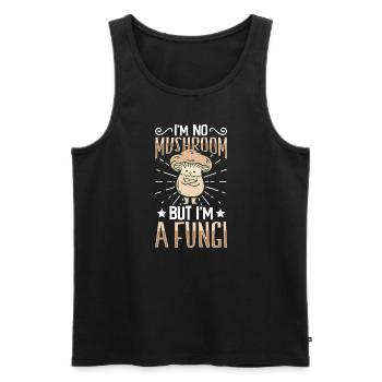 Morels Mushroom Picker Mushroom Farmer Mushroom - Men's Premium Organic Tank Top - black - Front - AI Model Male 178 light (178cm)
