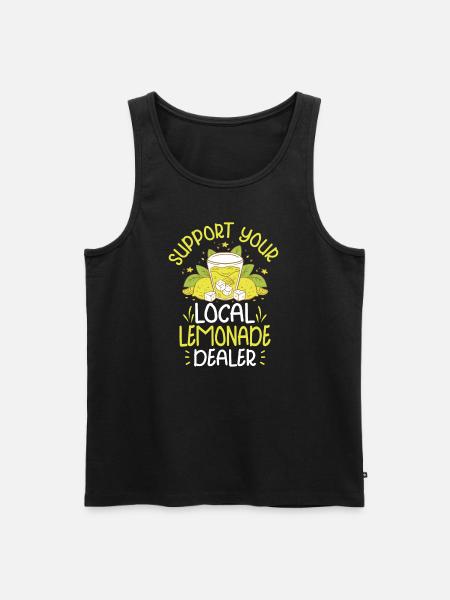 Lemonade Rack Lemon Juice Homemade - Men's Premium Organic Tank Top - black