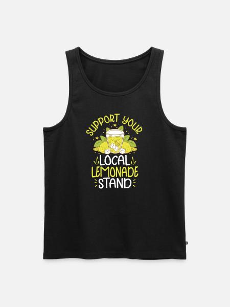 Lemonade Rack Lemon Juice Homemade - Men's Premium Organic Tank Top - black