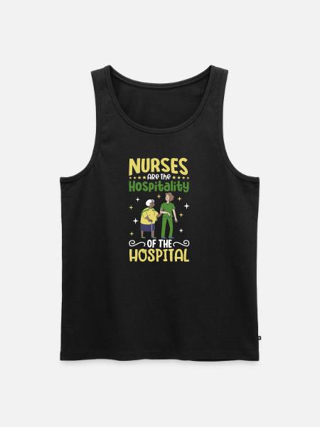 Nurse Nursing Clinic Paramedic - Men's Premium Organic Tank Top - black