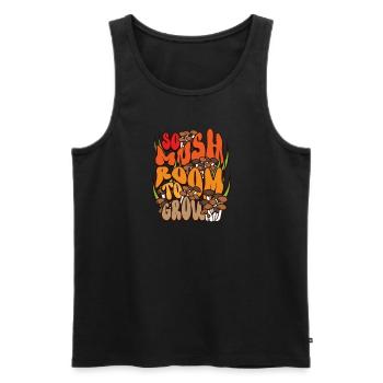 Morels Mushroom Picker Mushroom Farmer Mushroom - Männer Premium Bio Tank Top - Schwarz - Vorne - AI Model Male 178 light (178cm)