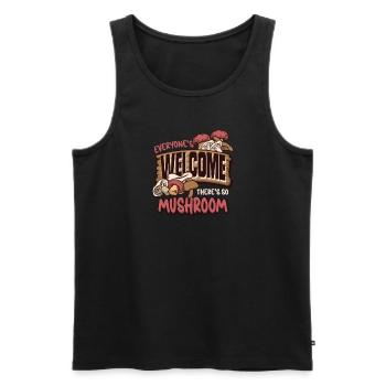 Morels Mushroom Picker Mushroom Farmer Mushroom - Männer Premium Bio Tank Top - Schwarz - Vorne - AI Model Male 178 light (178cm)