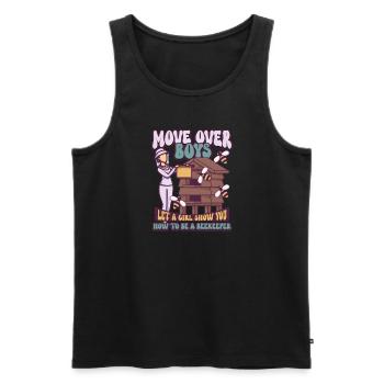 Honey Bee Beekeeping Beekeeper Honeybee Beekeeping - Männer Premium Bio Tank Top - Schwarz - Vorne - Michal (187cm)