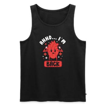 Heart Attack Open Heart Surgery Heart Surgery Gift - Männer Premium Bio Tank Top - Schwarz - Vorne - AI Model Male 178 light (178cm)