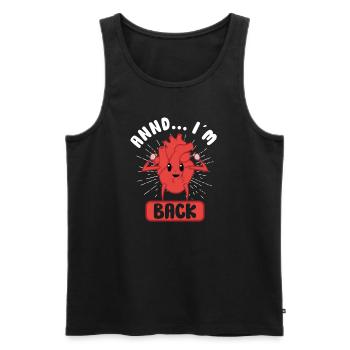 Heart Attack Open Heart Surgery Heart Surgery Gift - Männer Premium Bio Tank Top - Schwarz - Vorne - AI Model Male 178 light (178cm)