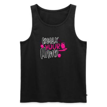 Nail Tech Nail Technician Manicurist Nails Artist - Männer Premium Bio Tank Top - Schwarz - Vorne - AI Model Male 178 light (178cm)
