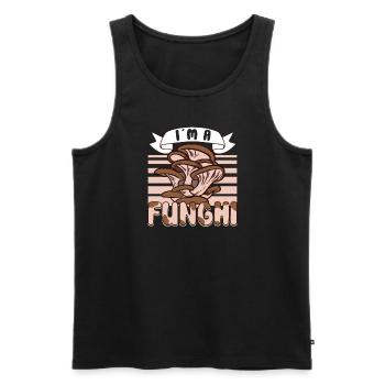 Morels Mushroom Picker Mushroom Farmer Mushroom - Männer Premium Bio Tank Top - Schwarz - Vorne - AI Model Male 178 light (178cm)