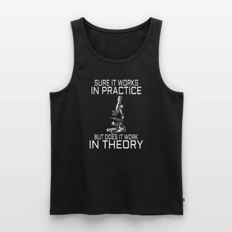 Physics Science Physicist Physics Teacher Gift Men's Premium Organic Tank Top