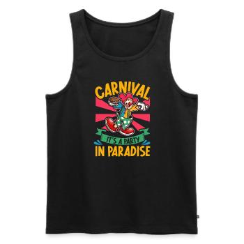 Circus Arts Circus Artists Event Staff - Men's Premium Organic Tank Top - black - Front - AI Model Male 178 light (178cm)