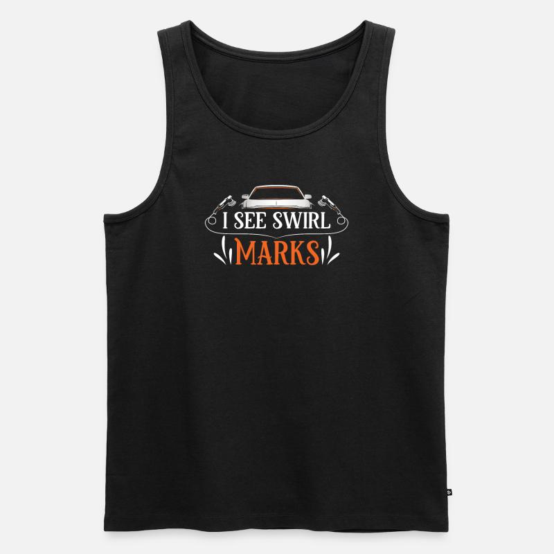Mobile Autoaufbereitung Autoaufbereitung - Männer Premium Bio Tank Top - Schwarz