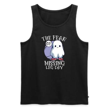 Bodybuilding Powerlifting Weightlifting Fitness - Männer Premium Bio Tank Top - Schwarz - Vorne - AI Model Male 178 light (178cm)