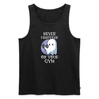 Bodybuilding Powerlifting Weightlifting Fitness - Männer Premium Bio Tank Top - Schwarz - Vorne - Michal (187cm)