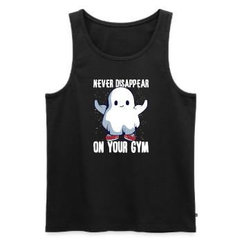 Bodybuilding Powerlifting Weightlifting Fitness - Männer Premium Bio Tank Top - Schwarz - Vorne - Michal (187cm)