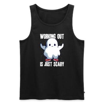 Bodybuilding Powerlifting Weightlifting Fitness - Männer Premium Bio Tank Top - Schwarz - Vorne - AI Model Male 178 light (178cm)