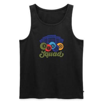 Bingo Card Game Grandma Bingo Player Bingo Cards - Men's Premium Organic Tank Top - black - Front - Michal (187cm)