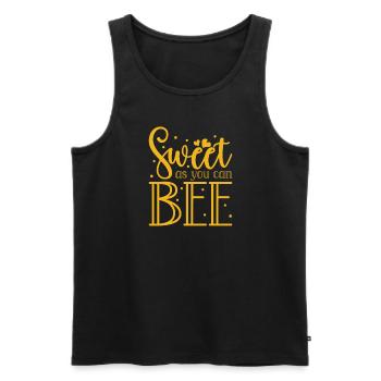 Honigbienen-imkerei Imker Honigbienen-bienenhaus - Männer Premium Bio Tank Top - Schwarz - Vorne - Michal (187cm)