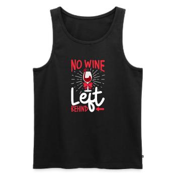 Wine making Wine Maker Wine Lover Wine Fan - Männer Premium Bio Tank Top - Schwarz - Vorne - AI Model Male 178 light (178cm)