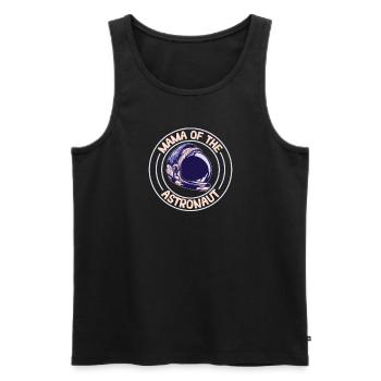 Astronaute Astronomie Système solaire Espace Enfants - Débardeur bio Premium Homme - noir - Devant - Michal (187cm)