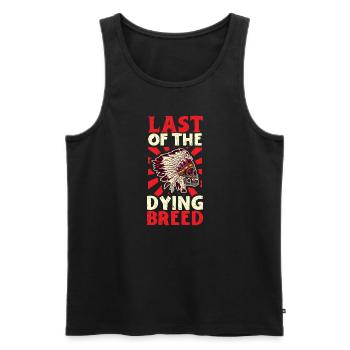 Indian Aborigines History of the Indigenous People - Men's Premium Organic Tank Top - black - Front - Michal (187cm)